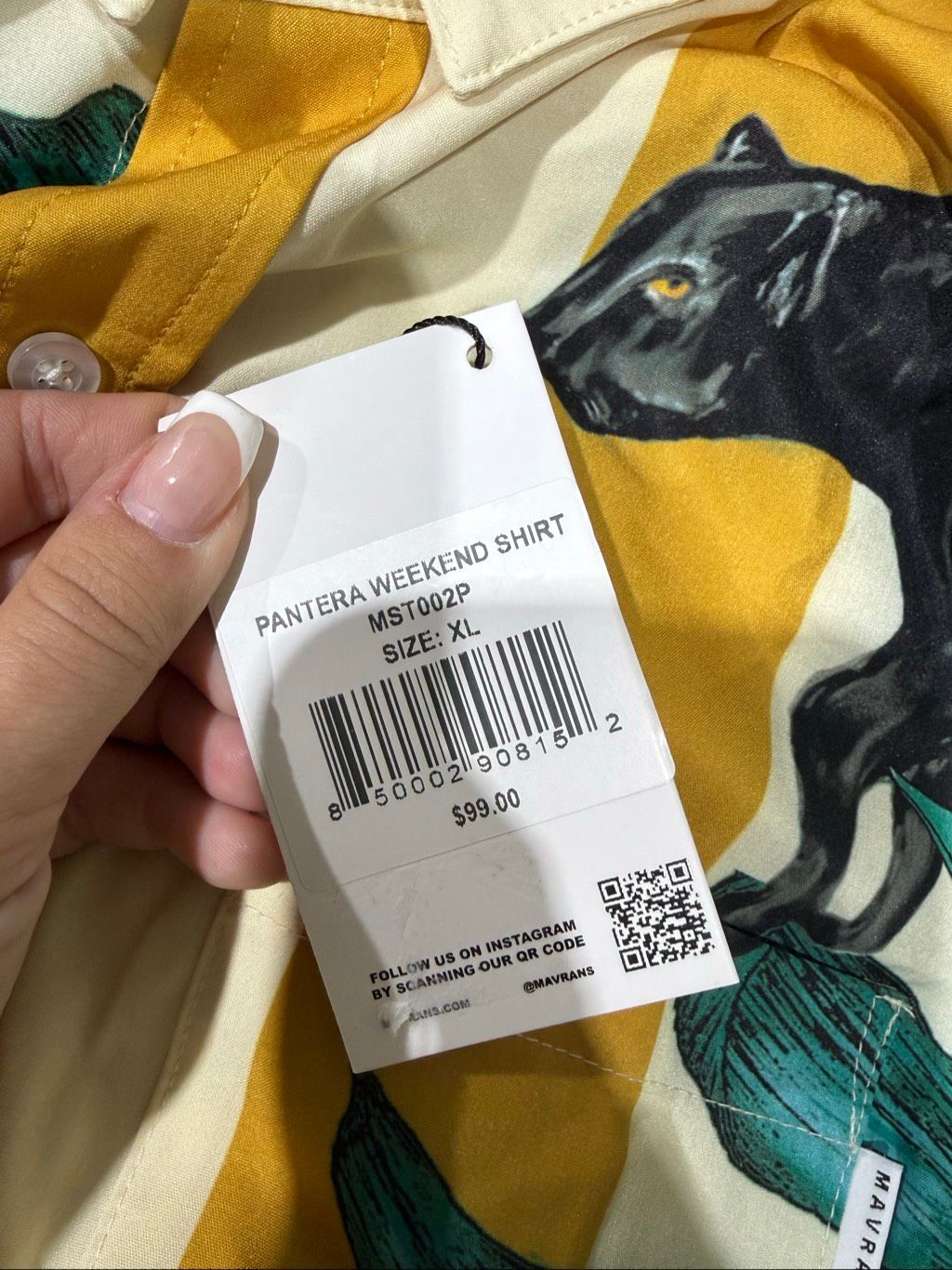 Mavrans Sustainable Tailored Fit Pantera Waterproof Short Sleeve Performance But — image 5 of 5
